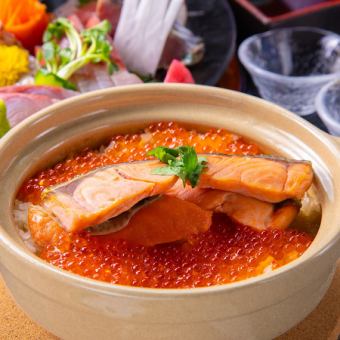 【リニューアルオープン特別価格】3H飲放 鮪と地鶏土鍋ご飯の店長おすすめコース￥5500→￥4500