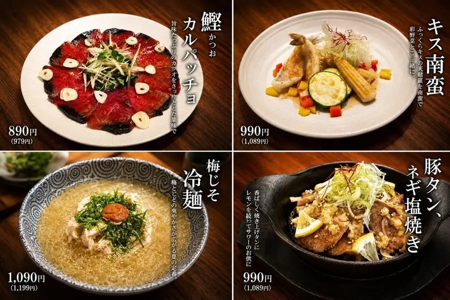 伊達のくらで夏を乗り切る！涼味あふれる「涼夏の献立」がスタート♪