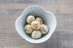味付けうずら玉子