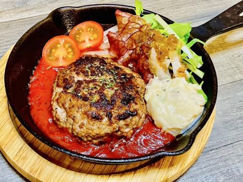 特製ライム入りハンバーグ