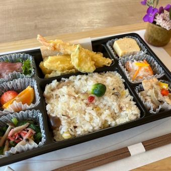 [Takeout] Wakana bento (daily special) available here ≪Reservation required by 5pm the day before≫