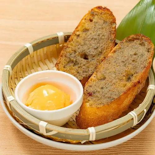 Crab miso garlic toast (2 pieces)