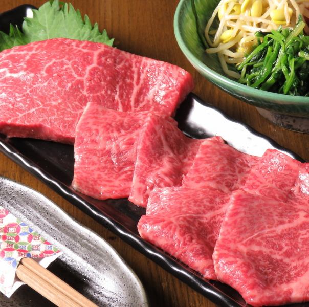 Red meat domestic Japanese beef