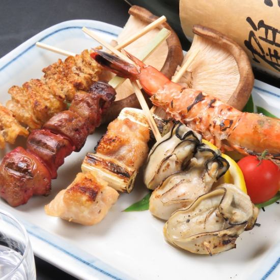 At Hachiya's Yakitori Shop, you can enjoy unique skewers! Thanks to you, we are celebrating our 8th anniversary in April♪