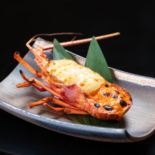 名物料理”伊勢海老の中納言焼き”