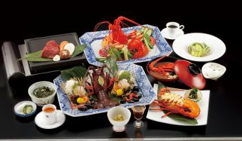 【Kassai】龍蝦生魚片、烤菜、石板烤牛柳等12道菜