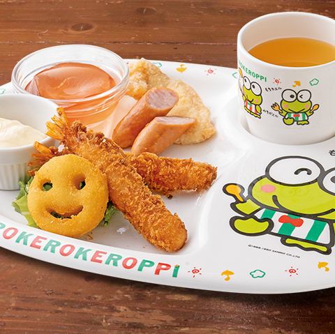 お子さまランチ　えびフライ