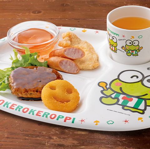 お子さまランチ　ハンバーグ
