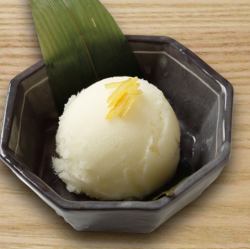柚子シャーベット