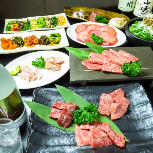 [飲み放題付き]お食事、宴会におすすめ♪「彩り」コースの飲み放題付き8,800円→平日なんと7,000円！