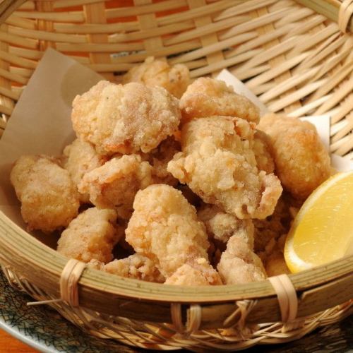 Choshu chicken cartilage fried with yuzu pepper