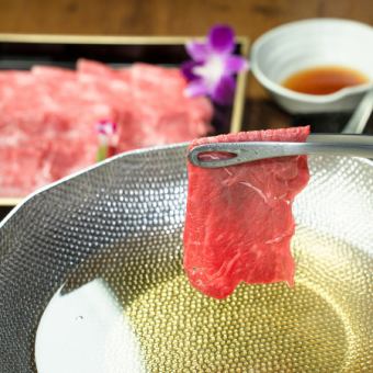 [Pork, beef shabu, motsu nabe, yakitori, sushi] 95 items in total, 5,500 yen *Annotations included