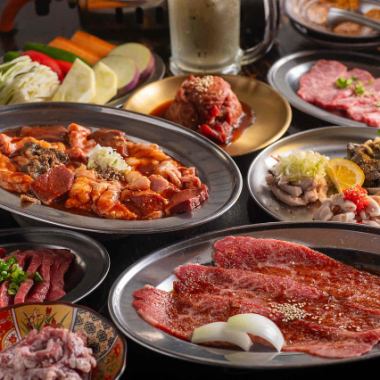 【☆忘年会に☆人気メニュー食べつくしコース】5500円（税込）　ソフトドリンク飲み放題付き！