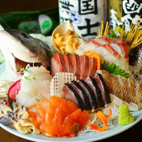 Let's eat together! Sashimi sashimi