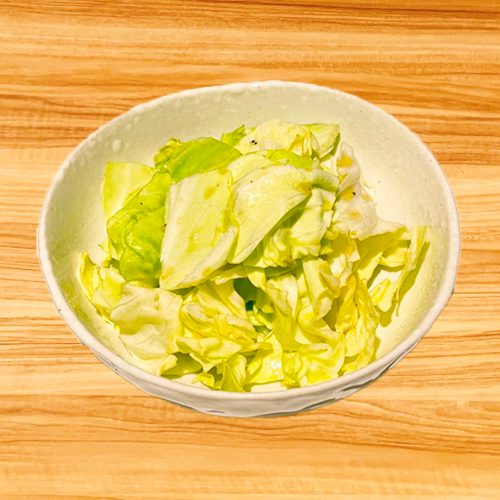 自家製塩ダレの塩ダレキャベツ