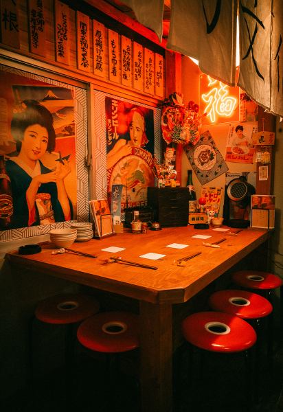 ◇◆쇼와 레트로 포장마차◆◇마치 쇼와에 타임 슬립한 것 같은 향수적인 점내