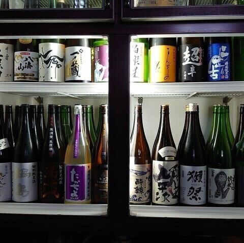 全国の日本酒が楽しめる♪