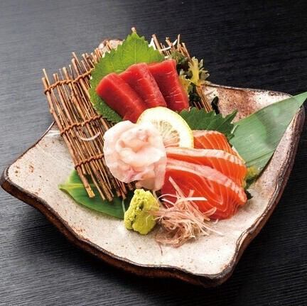 【小ばちゃん本店6000円(税込)宴会コース】魚もお肉も楽しめるオススメコース◆飲み放題付き◎