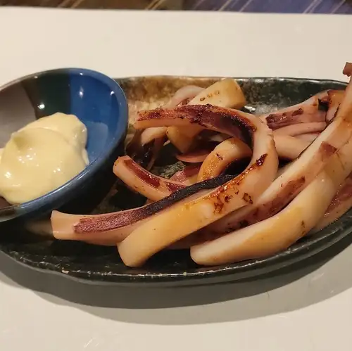 Grilled squid