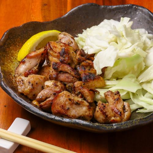 Charcoal-grilled local chicken