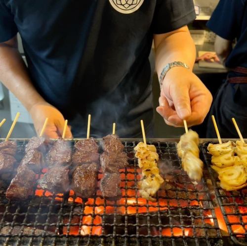Our specialty yakitori♪