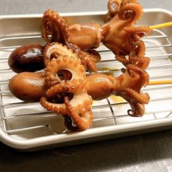 [Seafood skewers] Octopus