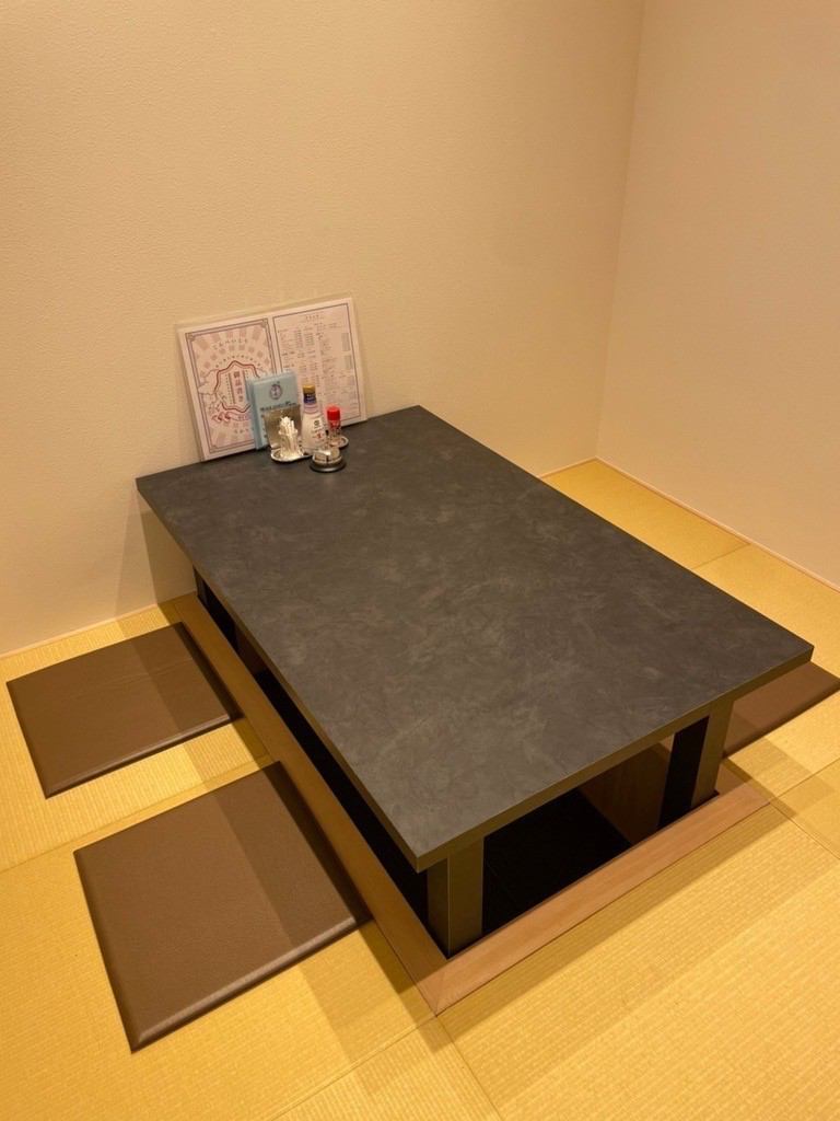 A private room with a sunken kotatsu that we are proud of!