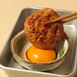 ●【焼鳥】月見つくね