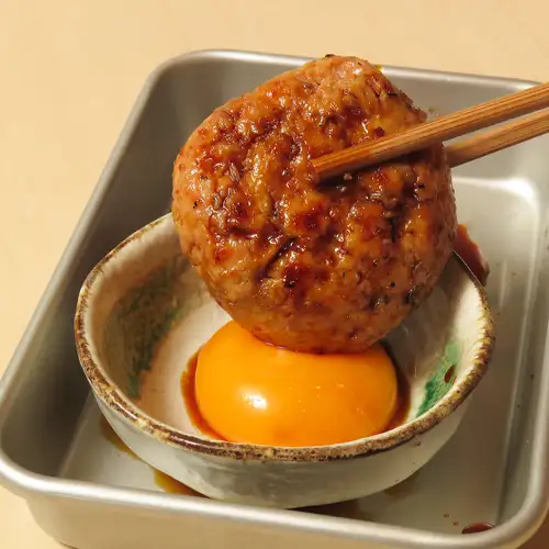 ●【焼鳥】月見つくね