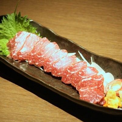 霜降り中トロ馬刺し