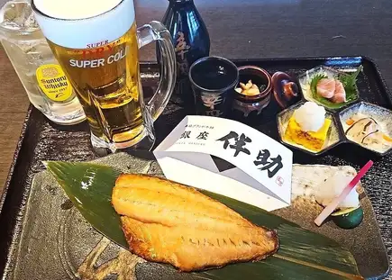 【银座番助开胃菜套餐】含酒精饮品