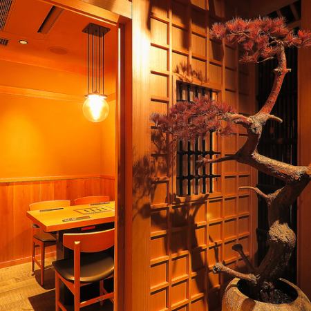 Spend precious time with your loved ones in a couple seat with an outstanding atmosphere♪