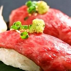 Best Japanese beef roasted sushi