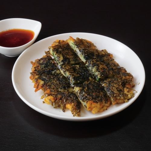 Korean seaweed pancake