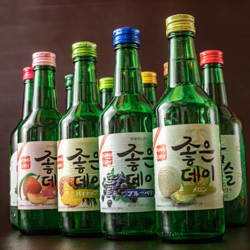 種類繁多的飲品