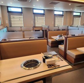 2~4名様でご利用出来るテーブル席