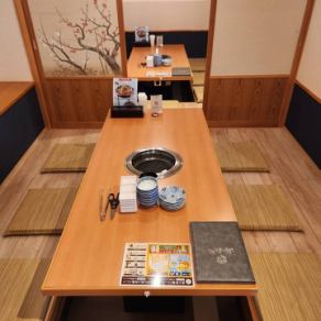 10名様でご利用可能な個室空間