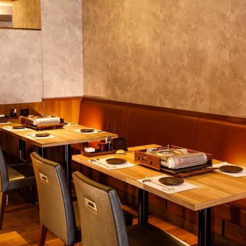 Please enjoy our recommended Omi beef cuisine in a relaxed atmosphere, whether it's a date or a relaxing adult entertainment in a luxurious and spacious seat.