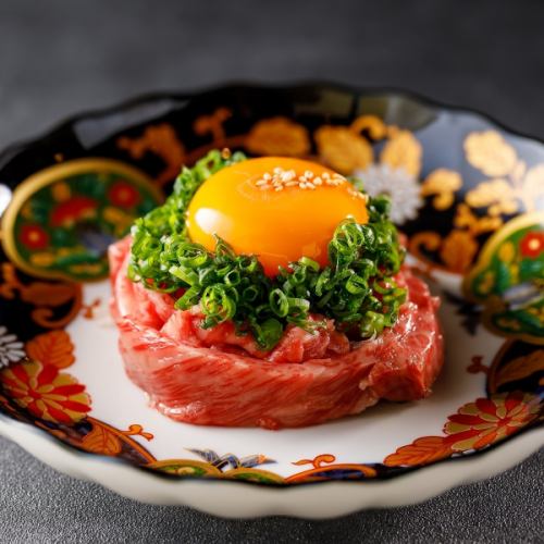 Omi beef marbled yukhoe