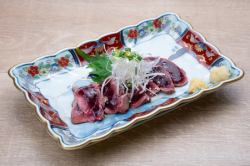 Liver sashimi