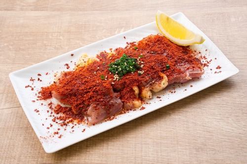 みつせ鶏もも肉の鬼焼き