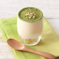 In-house matcha tiramisu