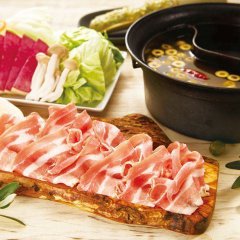 All-you-can-eat shabu-shabu at a reasonable price ♪ From 2,680 yen