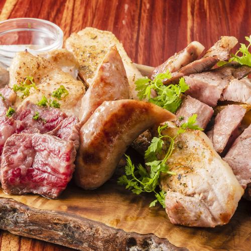 [Chiyoda specialty! 5 types] Premium meat combo