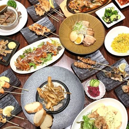 要予約【もつ鍋コース】◆120分飲み放題付き◆もつ鍋博多風など全7品4500円(税込)