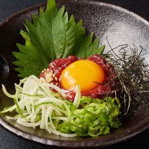 熊本産桜ユッケ(馬肉)