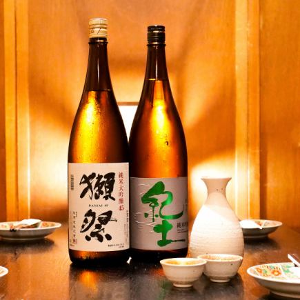 毎日20時以降はお得★日本酒100種&サワー等含む2h飲み放題1800円!【時間無制限に変更可能!】