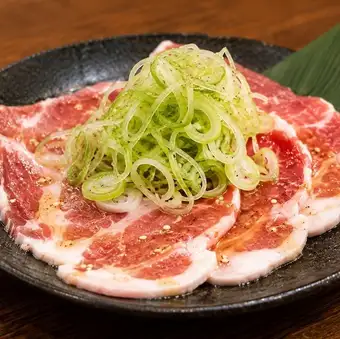 『アンデス高原』のネギ塩豚ロース　
