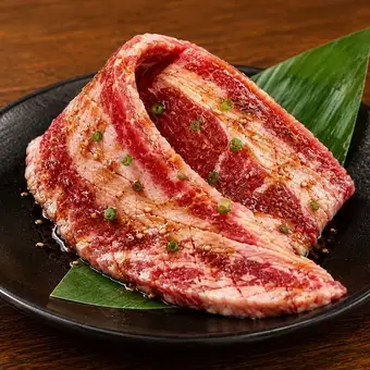 牛カルビのダイヤモンドカット