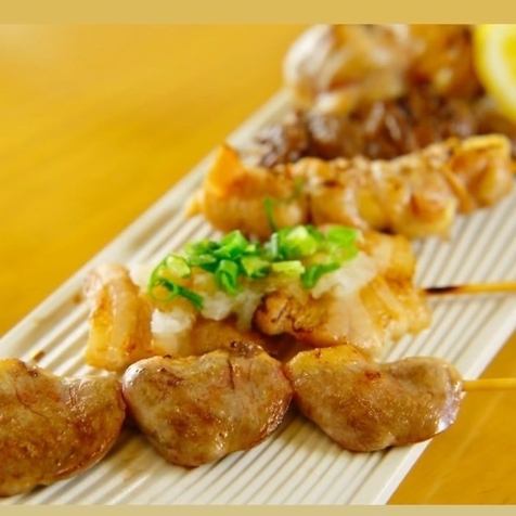 刺身や焼き鳥など、旬の食材を美味しい逸品に！